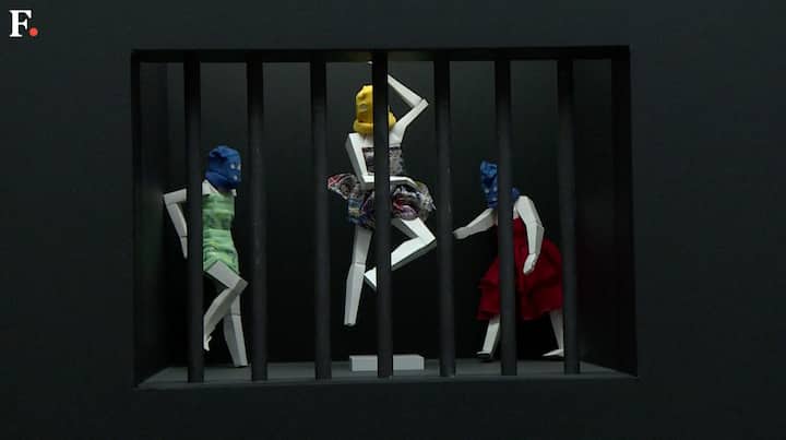 Watch: Pussy Riot's anarchistic art hits London Watch: Pussy Riot's anarchistic art hits London