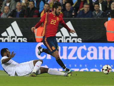 International friendlies: Spain's Isco withdraws from squad ahead of Russia game International friendlies: Spain's Isco withdraws from squad ahead of Russia game