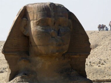 Mythical creatures like the Sphinx are examples of how animals were worshipped in ancient religions. Reuters