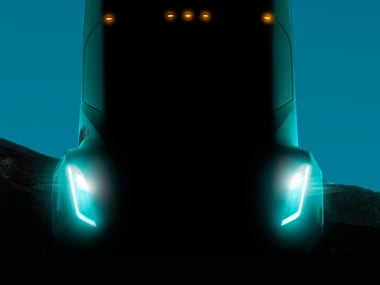 Elon Musk will soon unveil a self-driving, prototype electric big-rig truck