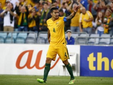 File image of Australia's Tim Cahill. Reuters