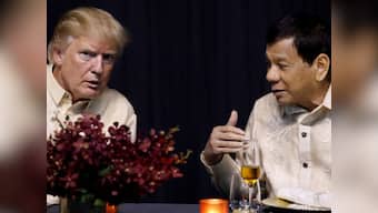 At ASEAN Summit, Donald Trump hails 'great relationship' with Philippine president Rodrigo Duterte