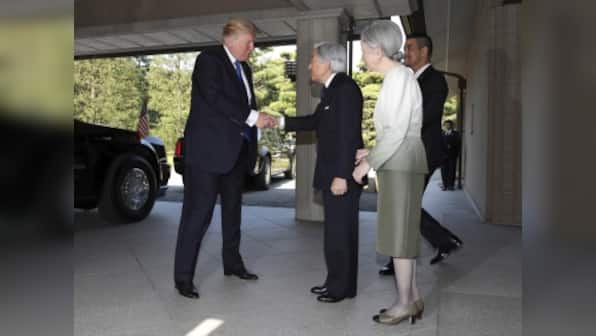Donald Trump meets Japan emperor Akihito; passes tricky 'protocol' test by finding respectable middle ground