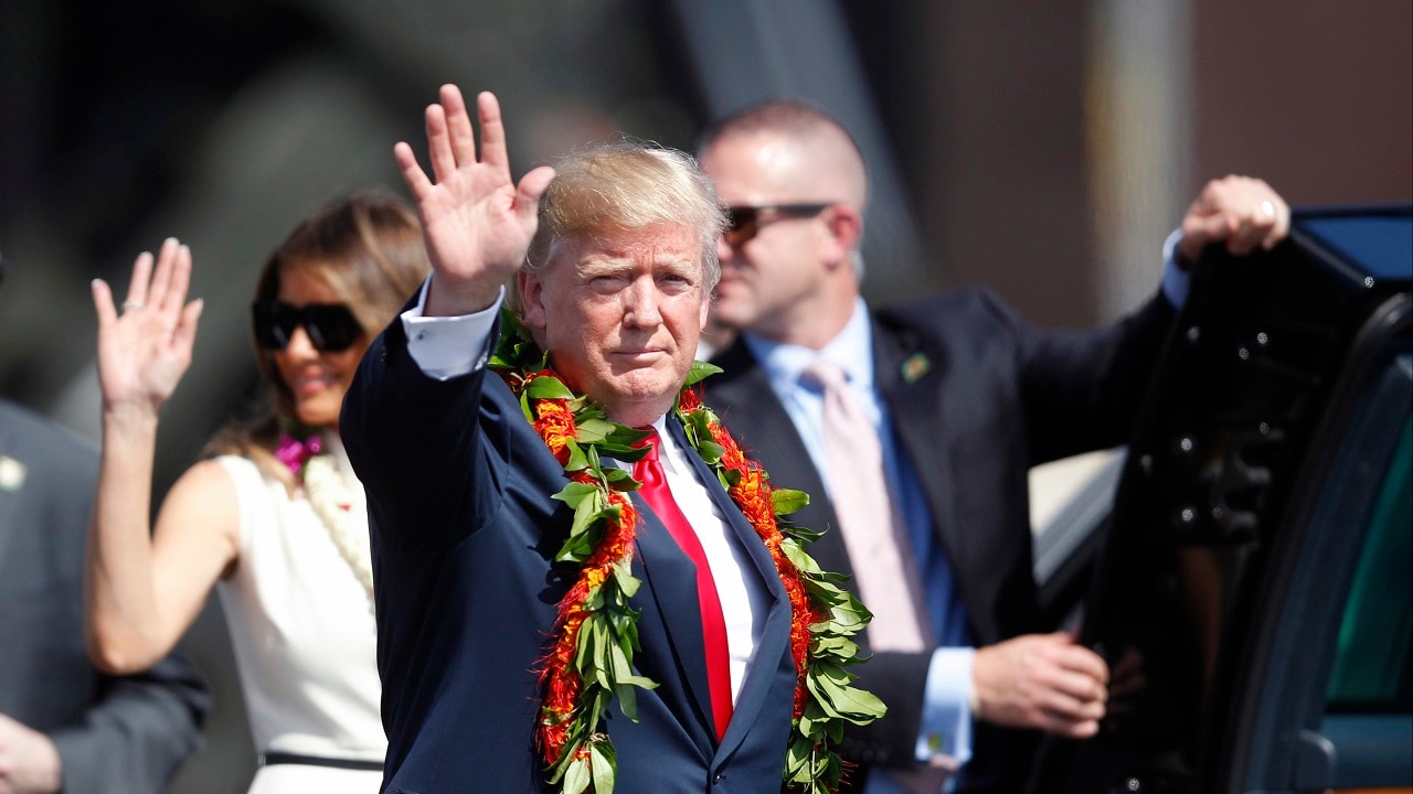 donald-trump-arrives-in-hawaii-ahead-of-asia-trip-north-korea-to-be-on