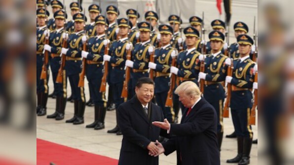 Doanld Trump holds talks with Chinese president Xi Jinping over trade deficit, North Korea's nuclear programme