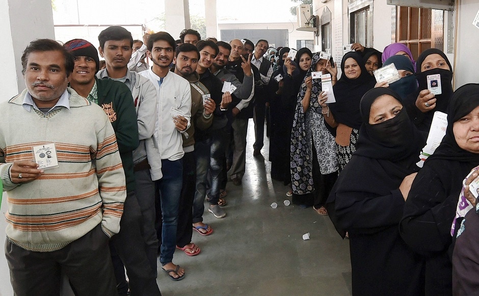 Polling began on Wednesday to elect the Chairman of local bodies in 24 districts of Uttar Pradesh. The mayor of Agra, along with 100 corporators, will also be elected. PTI Polling began on Wednesday to elect the Chairman of local bodies in 24 districts of Uttar Pradesh. The mayor of Agra, along with 100 corporators, will also be elected. PTI