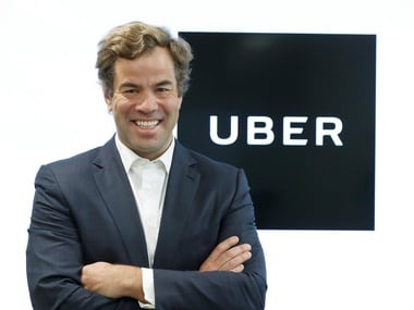 Uber's Asia Pacific Chief Business Officer Brooks Entwistle. Image: Reuters