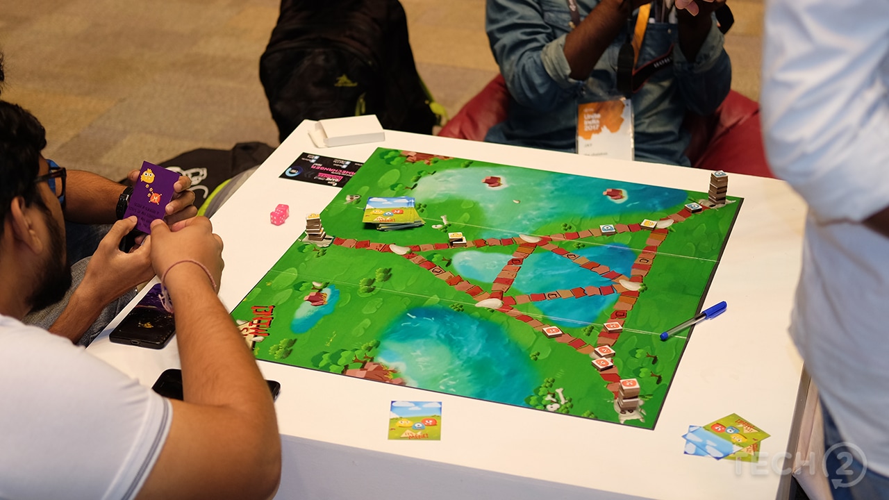 We even got to experience some new board games