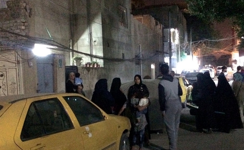 The worst-hit towns in Iran were Qasr-e Shirin in Kermanshah and Azgaleh, about 40 kilometres northwest. AP The worst-hit towns in Iran were Qasr-e Shirin in Kermanshah and Azgaleh, about 40 kilometres northwest. AP