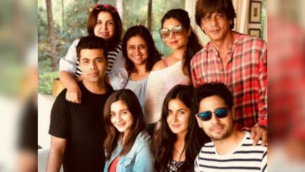 Shah Rukh Khan turns 52, celebrates with Karan Johar, Deepika Padukone, Alia in Alibag; see photos