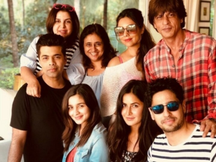 Shah Rukh Khan turns 52, celebrates with Karan Johar, Deepika Padukone, Alia in Alibag; see photos