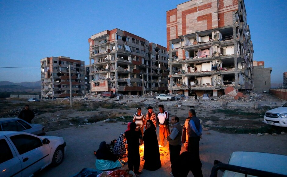 A 7.3 magnitude earthquake shook the mountainous Iran-Iraq border, killing at least 207 people and injuring 1,700. It triggered landslides, which is hindering rescue efforts. AP A 7.3 magnitude earthquake shook the mountainous Iran-Iraq border, killing at least 207 people and injuring 1,700. It triggered landslides, which is hindering rescue efforts. AP