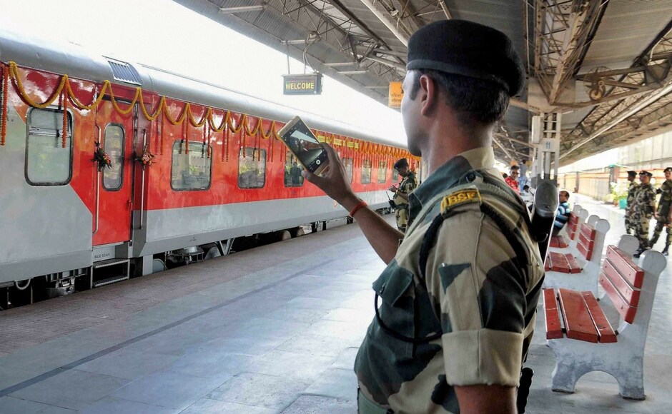 Prime Minister Narendra Modi, his Bangladesh counterpart Sheikh Hasina and West Bengal chief minister Mamata Banerjee launched the train through video conference. PTI Prime Minister Narendra Modi, his Bangladesh counterpart Sheikh Hasina and West Bengal chief minister Mamata Banerjee launched the train through video conference. PTI