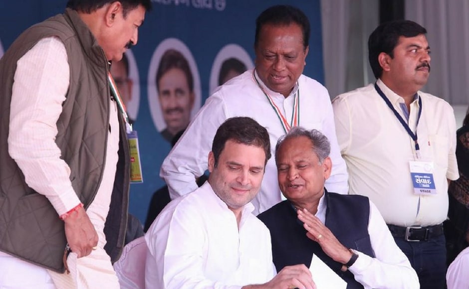 On the first leg of the campaign on Saturday, Gandhi tore into the Centre's decision to revise tax rates for goods and service tax (GST), stating structural reforms are necessary in the policy. Twitter@ashokgehlot51 On the first leg of the campaign on Saturday, Gandhi tore into the Centre's decision to revise tax rates for goods and service tax (GST), stating structural reforms are necessary in the policy. Twitter@ashokgehlot51
