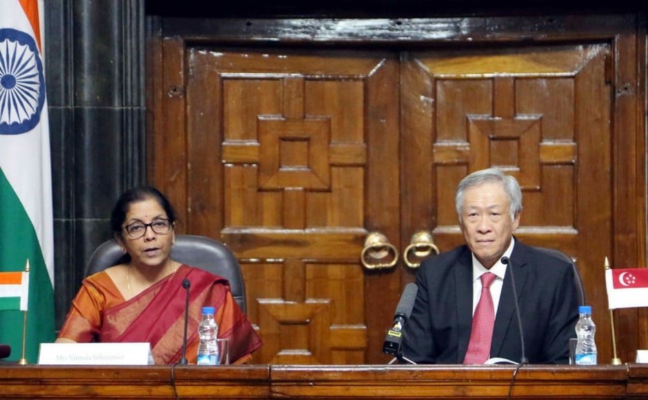 Both the countries also resolved to boost overall defence cooperation with a particular focus on combating terrorism during wide-ranging talks between Defence Minister Nirmala Sitharaman and Singaporean counterpart Ng Eng Hen. PIB Both the countries also resolved to boost overall defence cooperation with a particular focus on combating terrorism during wide-ranging talks between Defence Minister Nirmala Sitharaman and Singaporean counterpart Ng Eng Hen. PIB