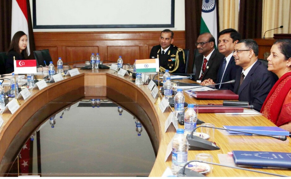 The Singaporean defence minister also expressed his appreciation for Prime Minister Narendra Modi's acceptance to be the keynote speaker at the 2018 Shangri-La Dialogue. PIB The Singaporean defence minister also expressed his appreciation for Prime Minister Narendra Modi's acceptance to be the keynote speaker at the 2018 Shangri-La Dialogue. PIB