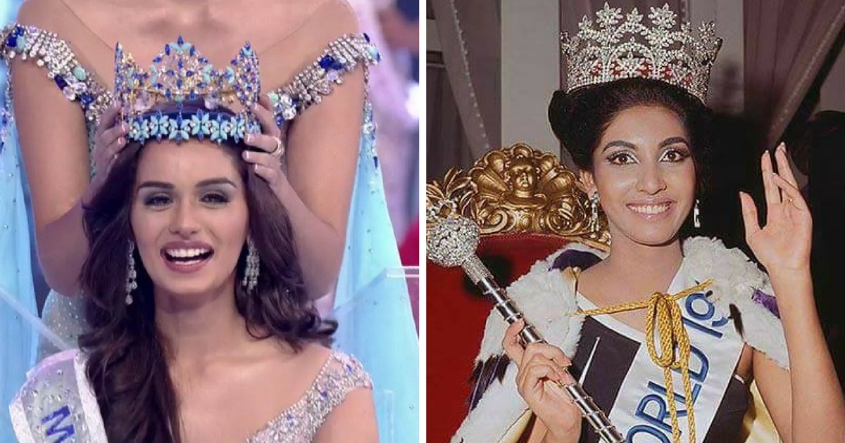 Miss World 2017 is Manushi Chhillar: The five other Indians to win the crown Miss World 2017 is Manushi Chhillar: The five other Indians to win the crown