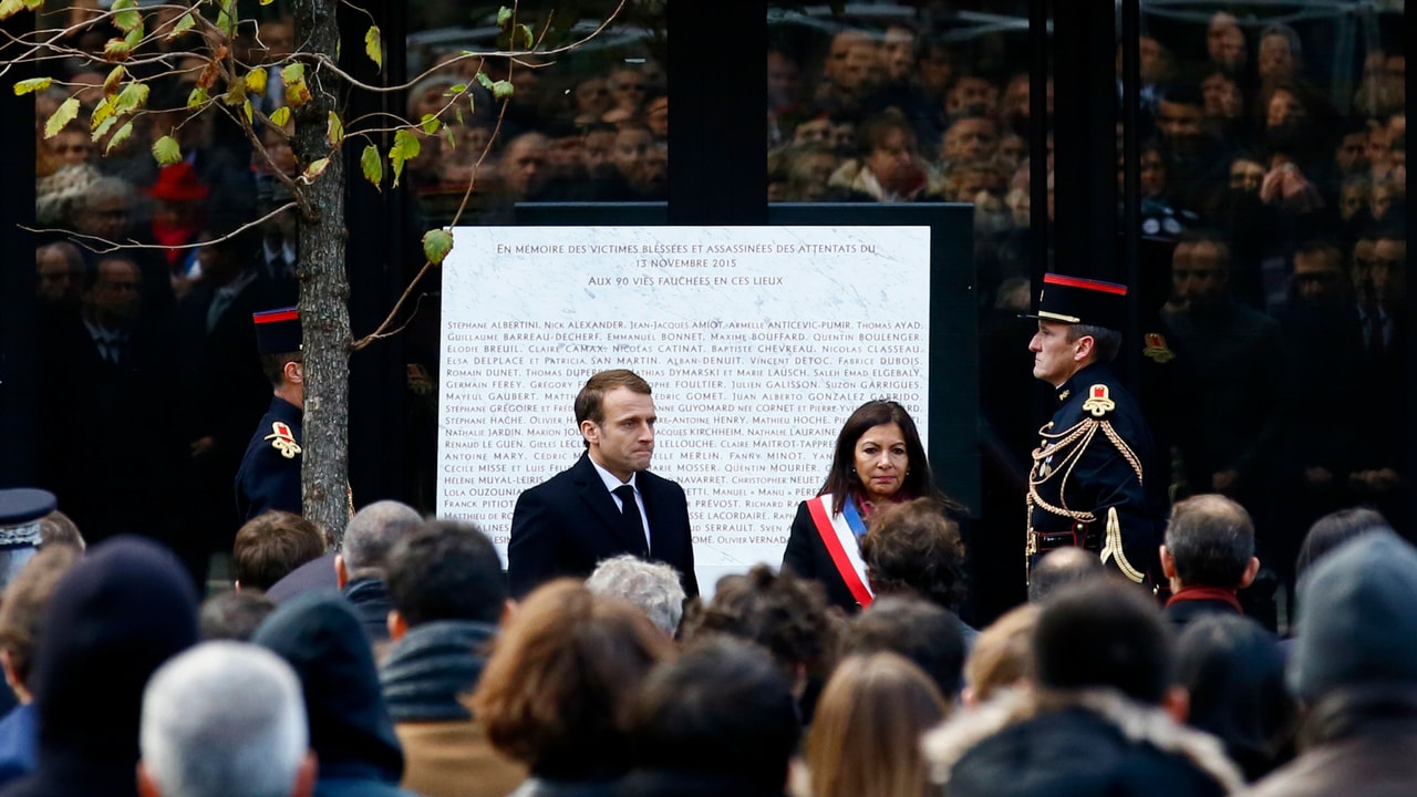 France Mourns Paris Attack Victims Two Years After Tragedy; President ...