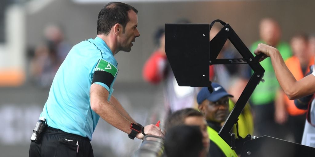 Bundesliga Fans Show Var The Red Card As Video Referee Chief Gets