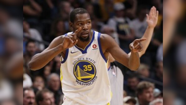 NBA: Kevin Durant, Stephen Curry help Warriors rout Nuggets; Grizzlies defeat Clippers