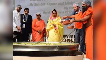 World Food India: Sanjeev Kapoor-led team cooks 800 kg khichdi in bid to enter Guinness World Records