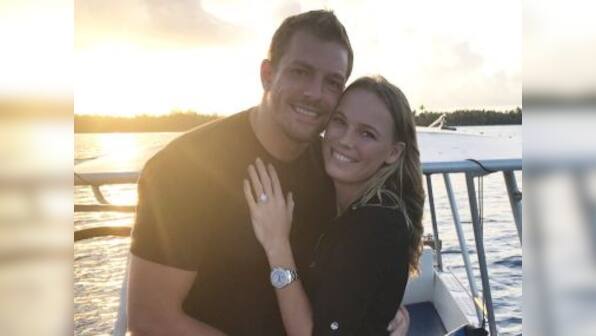 Caroline Wozniacki announces engagement to NBA star David Lee on Twitter