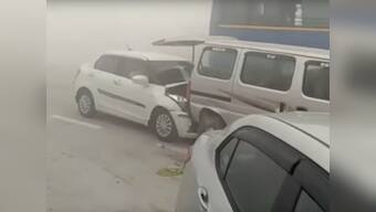 Delhi air pollution: Video of car pile-up on Yamuna Expressway shot last year, says report