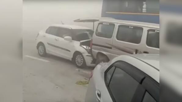 Delhi air pollution: Video of car pile-up on Yamuna Expressway shot last year, says report