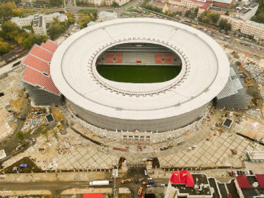 FIFA World Cup 2018: Russia's inside-out stadium at Yekaterinburg draws mixed reactions FIFA World Cup 2018: Russia's inside-out stadium at Yekaterinburg draws mixed reactions