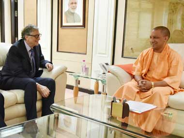 Bill Gates meets Uttar Pradesh CM Yogi Adityanath, agrees to help state tackle encephalitis, child malnutrition Bill Gates meets Uttar Pradesh CM Yogi Adityanath, agrees to help state tackle encephalitis, child malnutrition