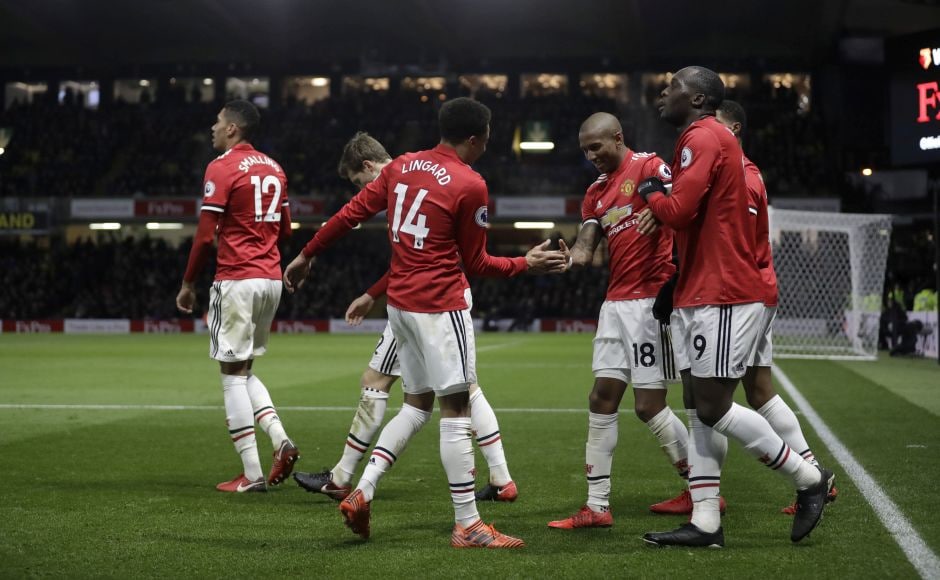 Ashley Young Stars As Manchester United Beat Watford Leicester Stun Tottenham Hotspur Photos News Firstpost