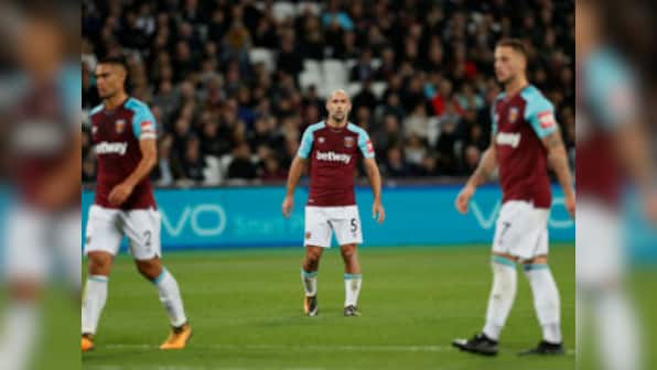 League Cup: Veteran defender Pablo Zabaleta apologises to West Ham fans for humiliating loss to Oxford United