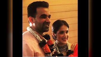 Zaheer Khan, Sagarika Ghatge wedding: Couple ties the knot; reception to be held on 27 November