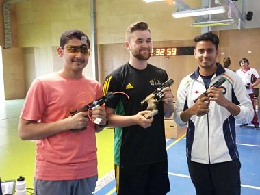 Commonwealth Shooting Championships: Anish Bhanwala, Neeraj Kumar add to India's medal tally Commonwealth Shooting Championships: Anish Bhanwala, Neeraj Kumar add to India's medal tally
