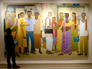 A larger canvas: A group show called Nouveau 8/12 sees artists take on large format paintings A larger canvas: A group show called Nouveau 8/12 sees artists take on large format paintings