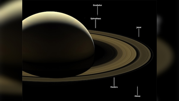 NASA releases "A Farewell to Saturn", the last mosaic image of the gas giant captured by Cassini