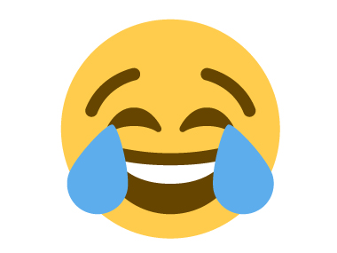The "Face With Tears of Joy" is the most popular emoji among English speakers in the US: Apple The "Face With Tears of Joy" is the most popular emoji among English speakers in the US: Apple