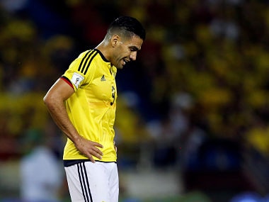 File image of Colombia's Radamel Falcao. Reuters