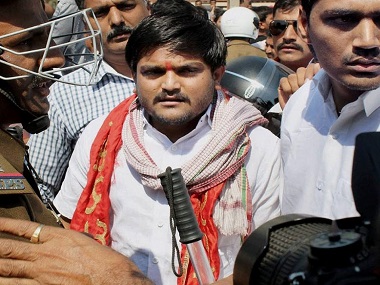 Hardik Patel 'sex CD' row: Patidars to hold 'prestige rally' today in support of PAAS leader despite denial of permission Hardik Patel 'sex CD' row: Patidars to hold 'prestige rally' today in support of PAAS leader despite denial of permission