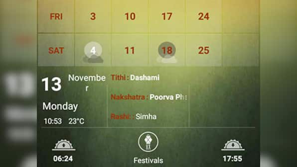 Reverie Language Technologies has launched the Indic Calendar app, a digital version of the Panchang