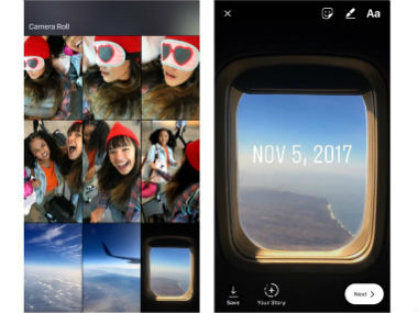 You can now post your old photographs and videos on Instagram as Stories You can now post your old photographs and videos on Instagram as Stories