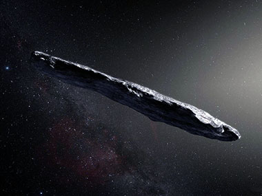 The first interstellar visitor that we've observed is a puzzling and fascinating asteroid named Oumuamua The first interstellar visitor that we've observed is a puzzling and fascinating asteroid named Oumuamua