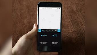 Swalekh Flip by Reverie is designed around the Indic typing experience, and allows you to communicate in 22 Indian languages
