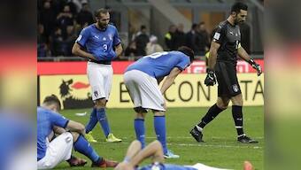 FIFA World Cup 2018 qualifiers: Italy fail to make finals for first time in 60 years after goalless draw with Sweden