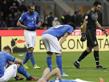 FIFA World Cup 2018 qualifiers: Italy fail to make finals for first time in 60 years after goalless draw with Sweden FIFA World Cup 2018 qualifiers: Italy fail to make finals for first time in 60 years after goalless draw with Sweden