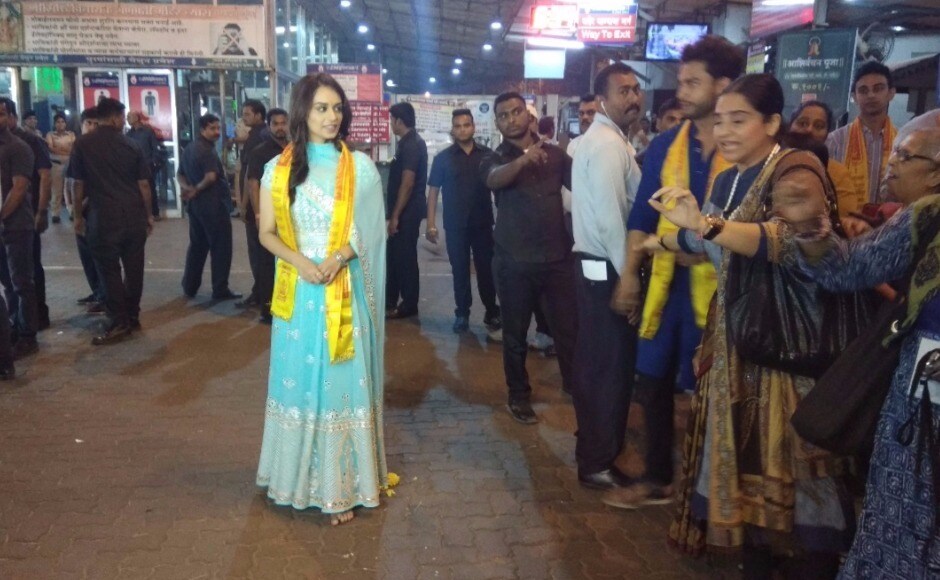 Dressed in a light blue anarkali, Chhillar looked pretty as a picture. Photo by Sachin Gokhale/Firstpost Dressed in a light blue anarkali, Chhillar looked pretty as a picture. Photo by Sachin Gokhale/Firstpost