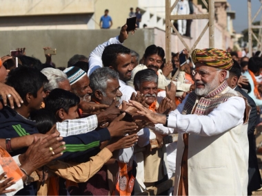 Gujarat Assembly Election: Narendra Modi addresses 4 rallies in poll-bound state, continues attack on Congress, avoids GST Gujarat Assembly Election: Narendra Modi addresses 4 rallies in poll-bound state, continues attack on Congress, avoids GST