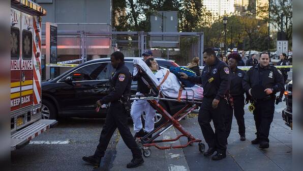 Manhattan terror attack: Pickup truck mows down eight in New York; 29-year-old Uzbek suspect taken into custody
