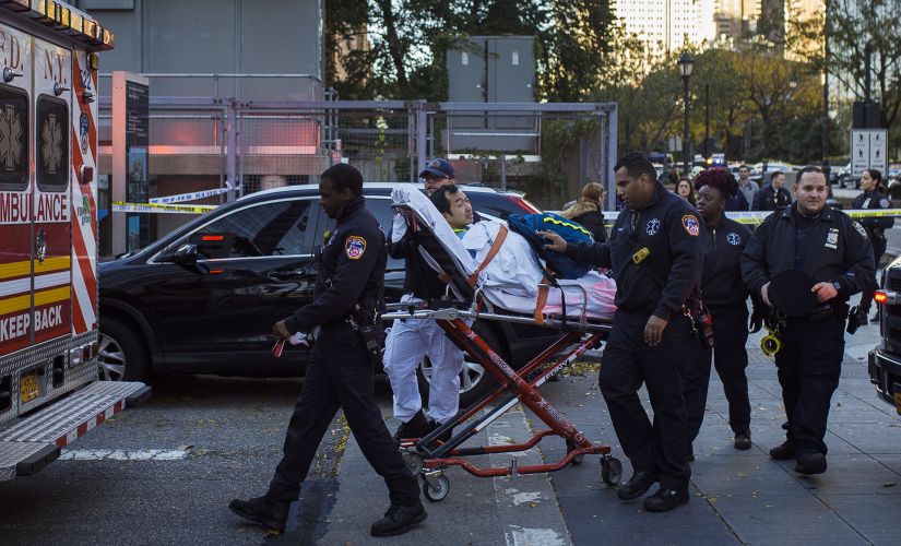Manhattan terror attack: Pickup truck mows down eight in New York; 29-year-old Uzbek suspect taken into custody Manhattan terror attack: Pickup truck mows down eight in New York; 29-year-old Uzbek suspect taken into custody