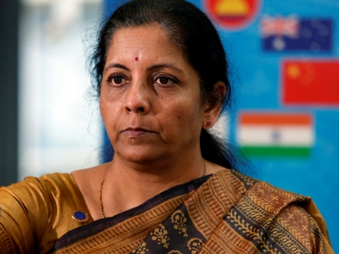 Nirmala Sitharaman hails Pakistan move to allow Kulbhushan Jadhav to meet wife as 'good humanitarian gesture' Nirmala Sitharaman hails Pakistan move to allow Kulbhushan Jadhav to meet wife as 'good humanitarian gesture'